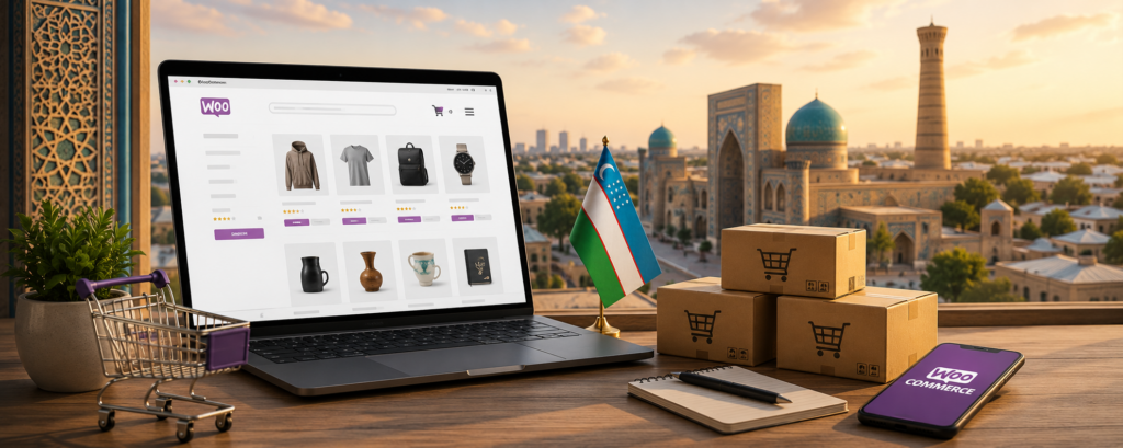Запускаем магазин на WooCommerce в Узбекистане